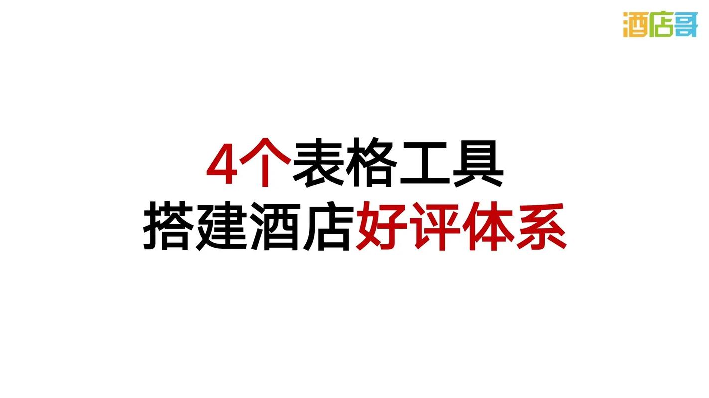 酒店好评做不好,那是因为你不会巧用工具.#酒店 #酒店管理